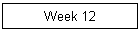 Week 12
